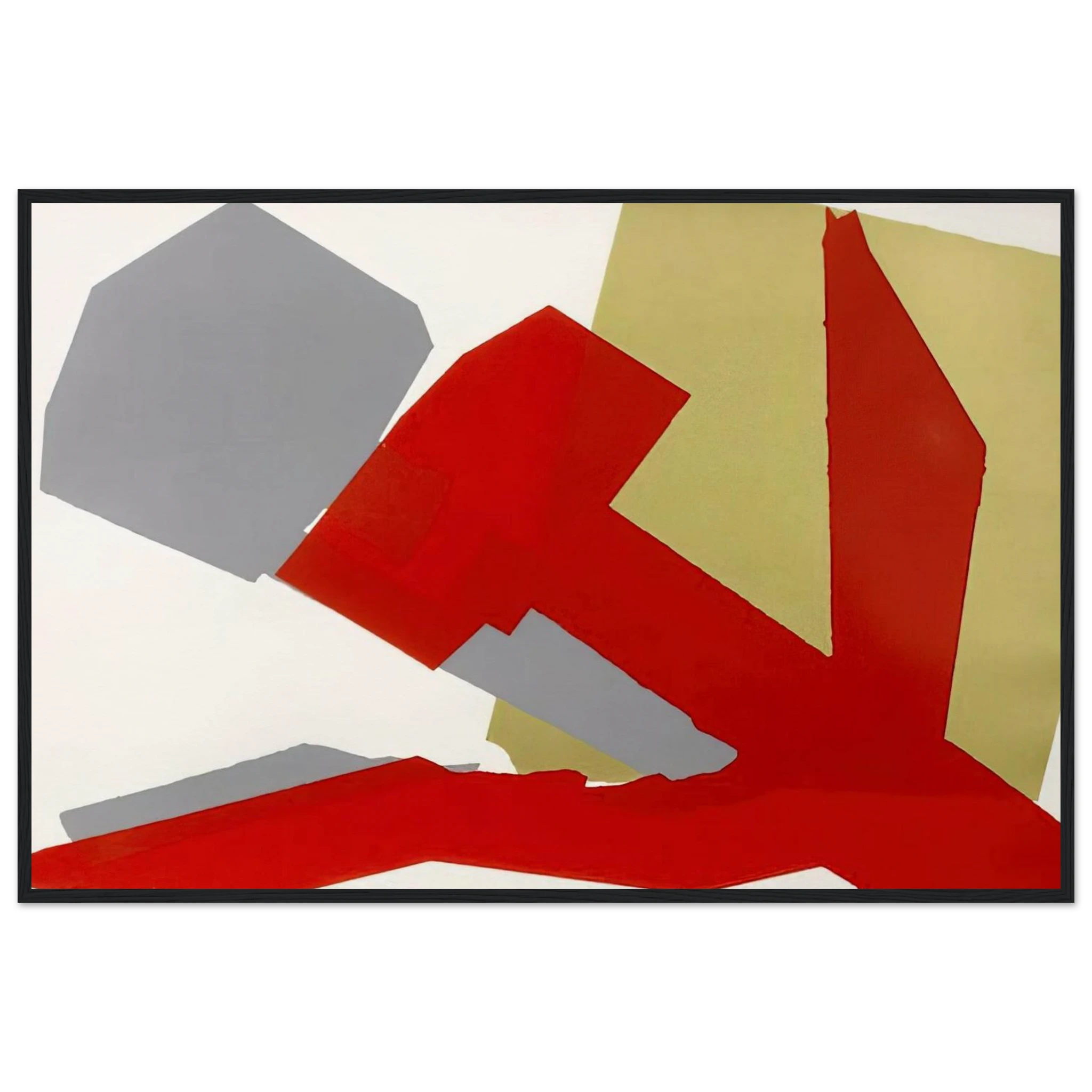 Hammer and Sickle  Special Edition  Framed Poster | Andy Warhol Framed Prints Wall Art | Andy Warhol Prints