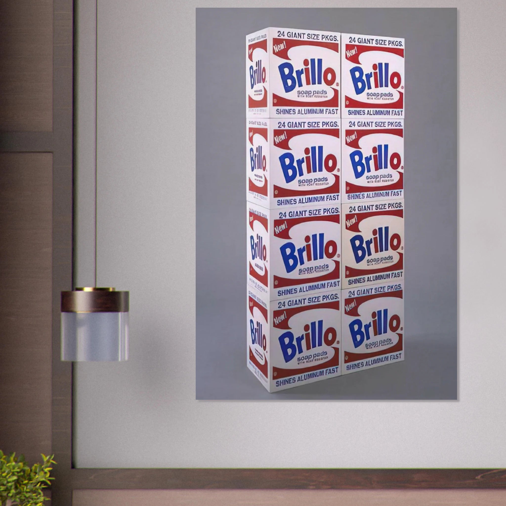 Brillo Soap Pads Boxes Poster | Andy Warhol Poster | Andy Warhol Prints