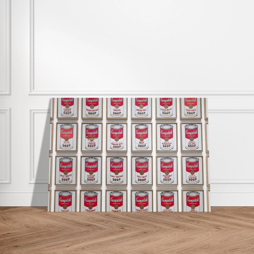 Campbell's Soup Cans Canvas | Andy Warhol Canvas | Andy Warhol Prints