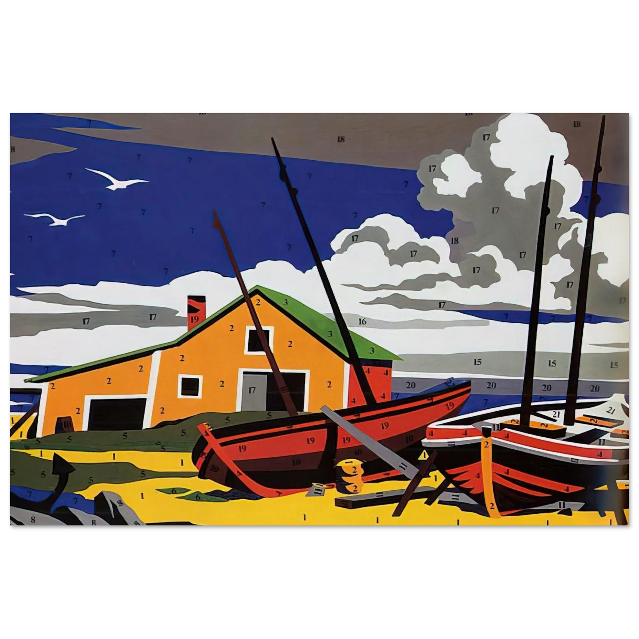 Do It Yourself  Seascape  Poster | Andy Warhol Poster | Andy Warhol Prints