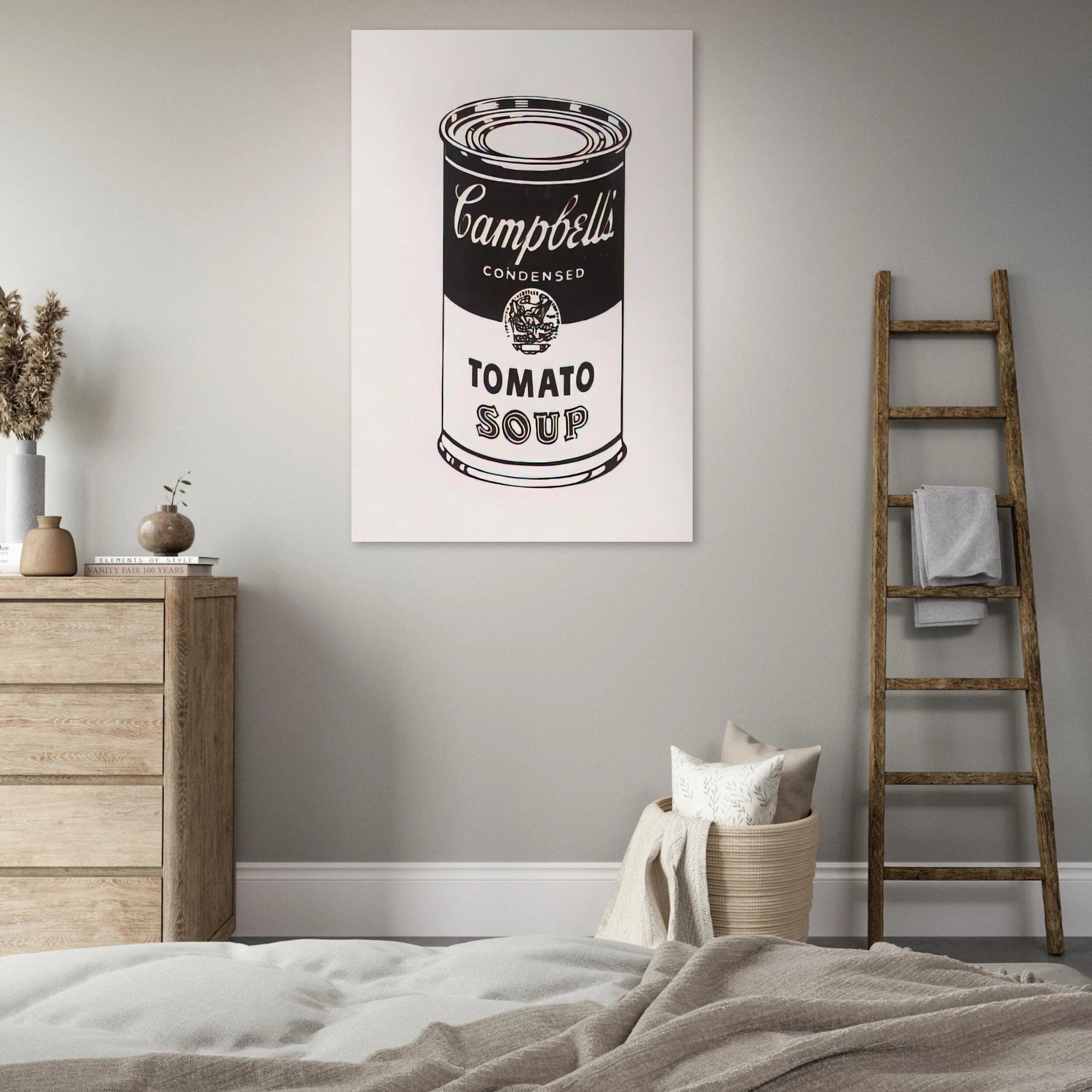 Campbell's Soup Can  Tomato -Retrospective Series Poster | Andy Warhol Poster | Andy Warhol Prints