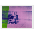 Big electric chair Framed Poster | Andy Warhol Framed Prints Wall Art | Andy Warhol Prints