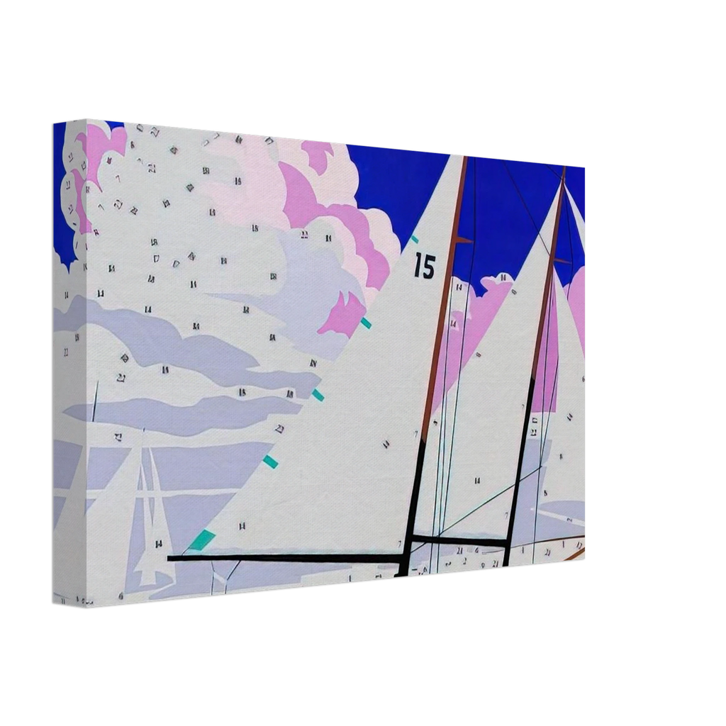 Do It Yourself  Sailboats  Canvas | Andy Warhol Canvas | Andy Warhol Prints