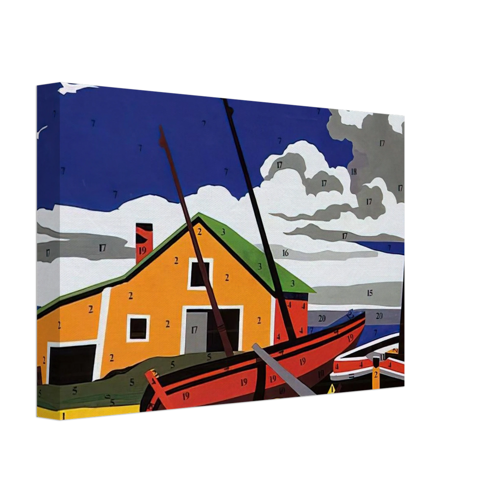 Do It Yourself  Seascape  Canvas | Andy Warhol Canvas | Andy Warhol Prints