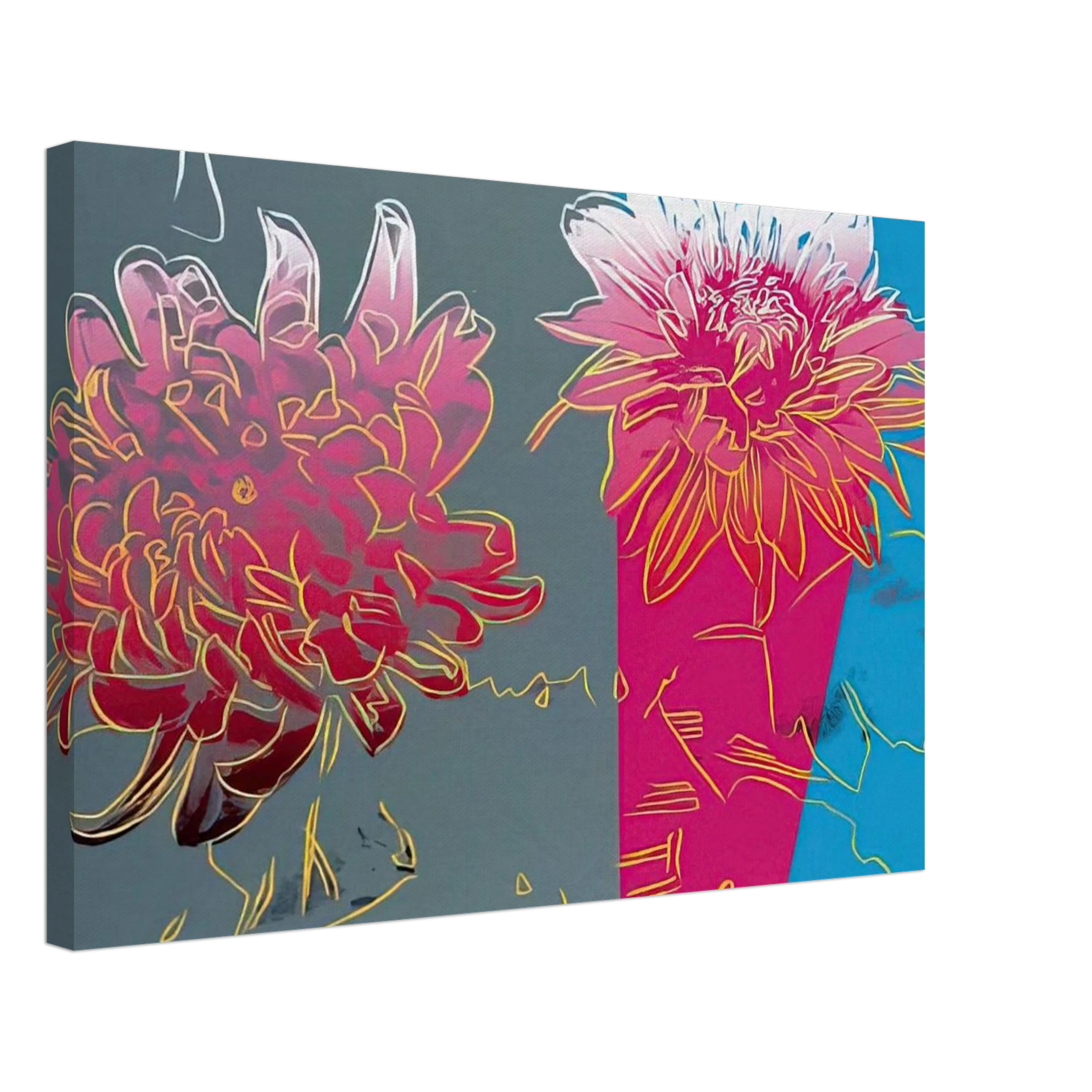 Kiku Canvas | Andy Warhol Canvas | Andy Warhol Prints