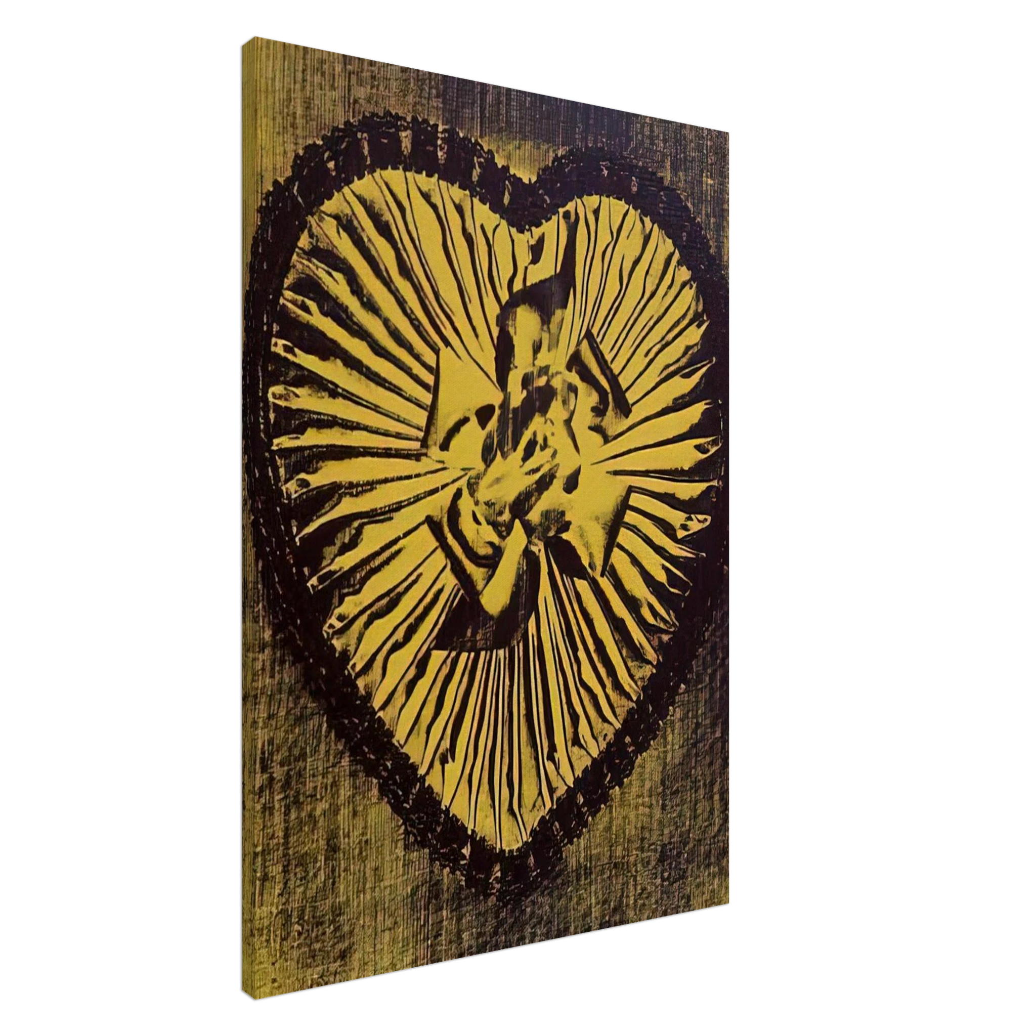 Yellow Candy Box Canvas | Andy Warhol Canvas | Andy Warhol Prints