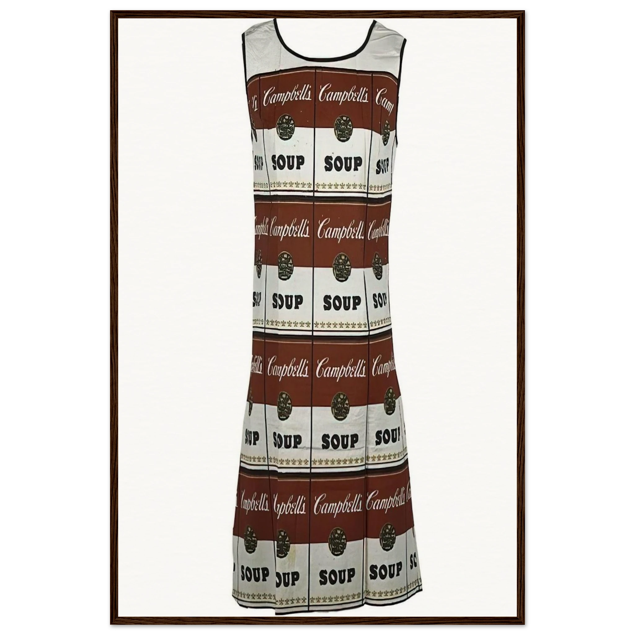 The Souper Dress Framed Poster | Andy Warhol Framed Prints Wall Art | Andy Warhol Prints