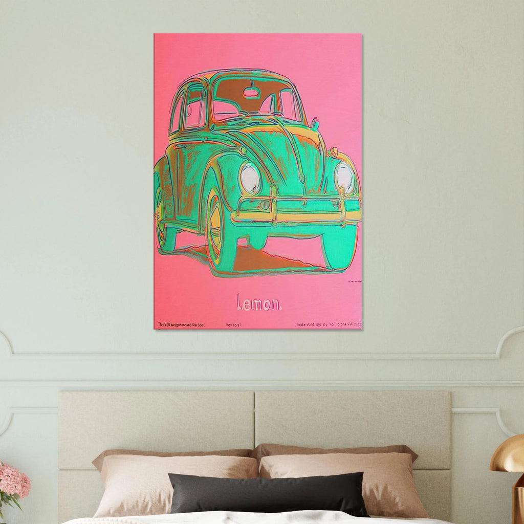 Volkswagen Canvas | Andy Warhol Canvas | Andy Warhol Prints