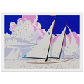 Do It Yourself  Sailboats  Framed Poster | Andy Warhol Framed Prints Wall Art | Andy Warhol Prints