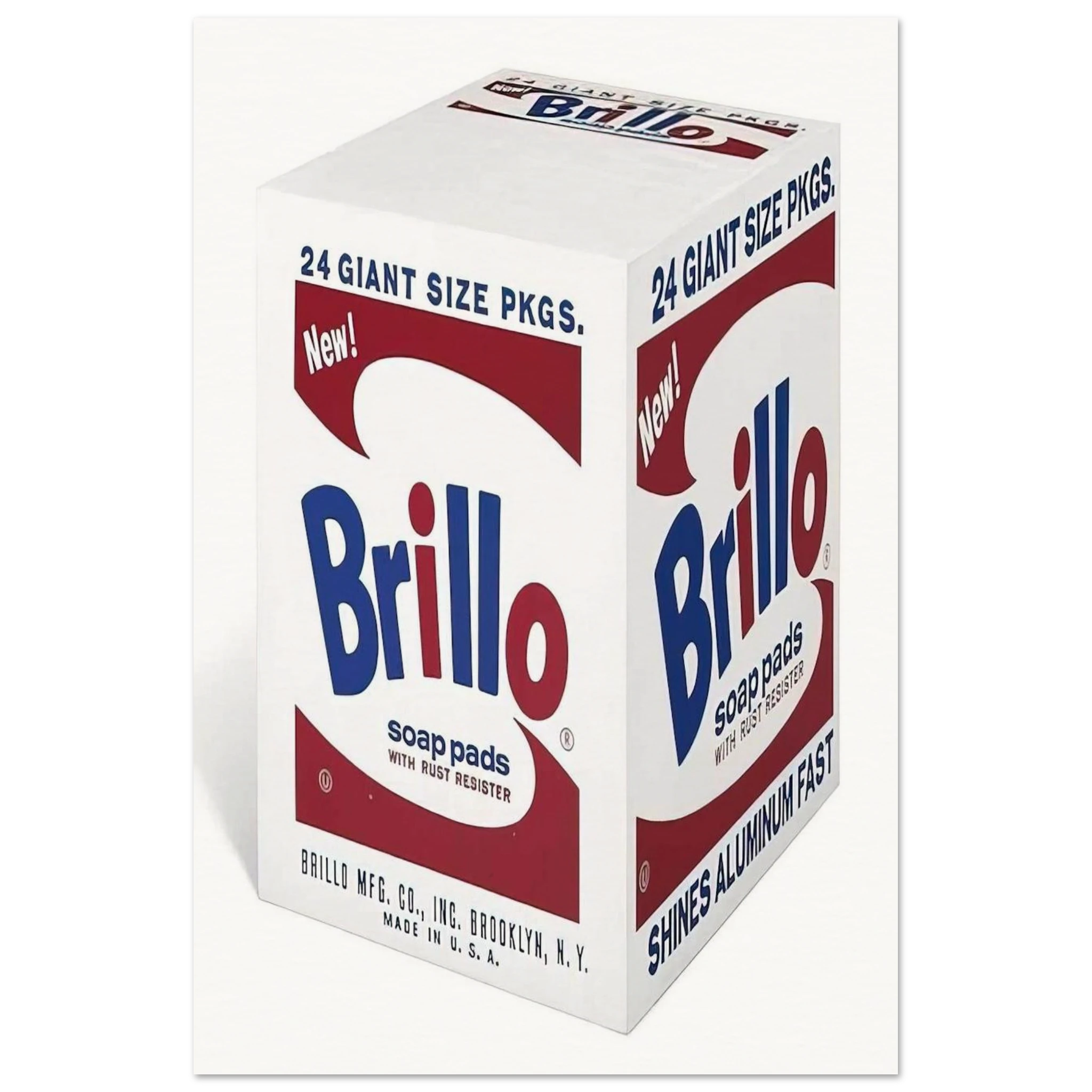 Brillo Soap Pads Poster | Andy Warhol Poster | Andy Warhol Prints