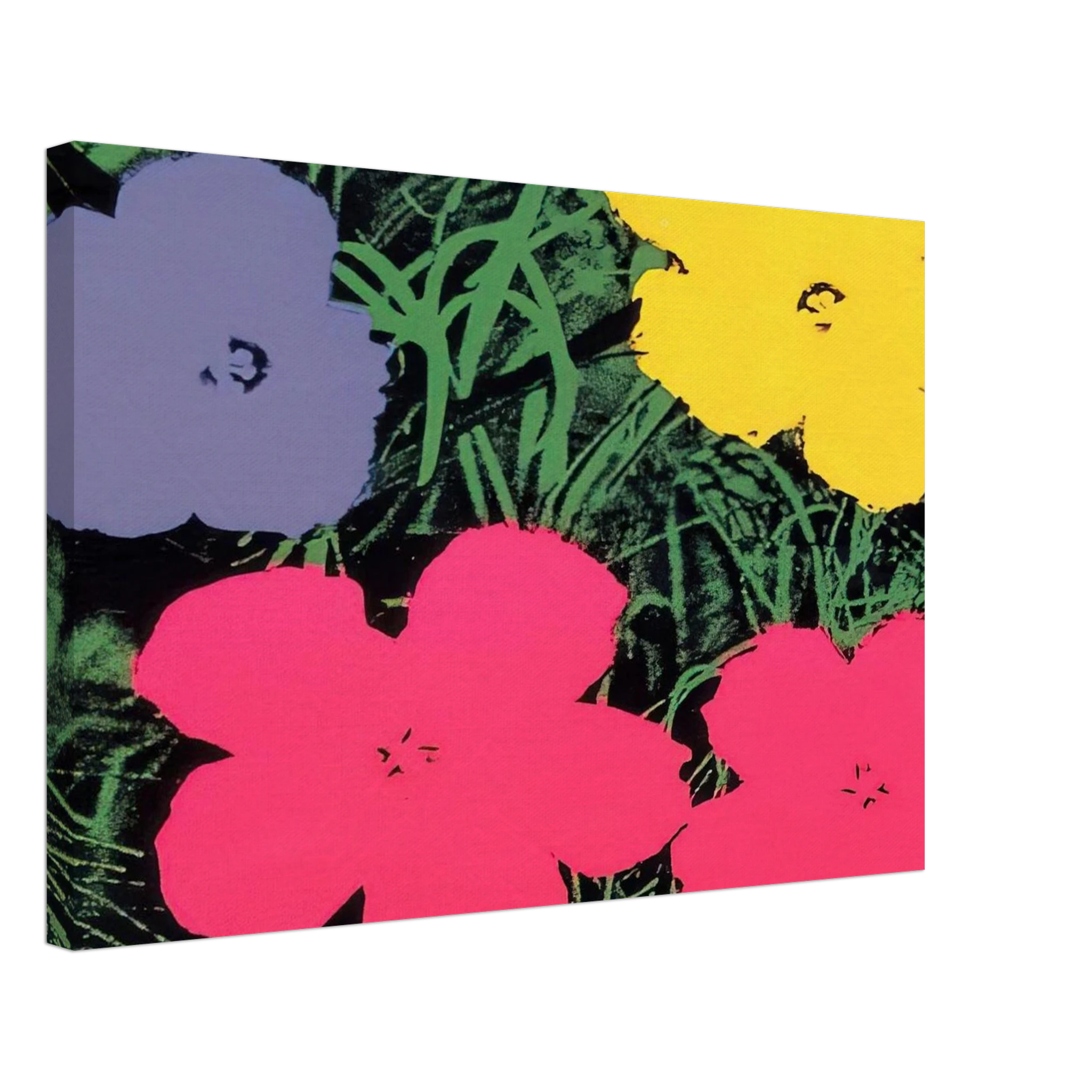 Flowers Canvas | Andy Warhol Canvas | Andy Warhol Prints