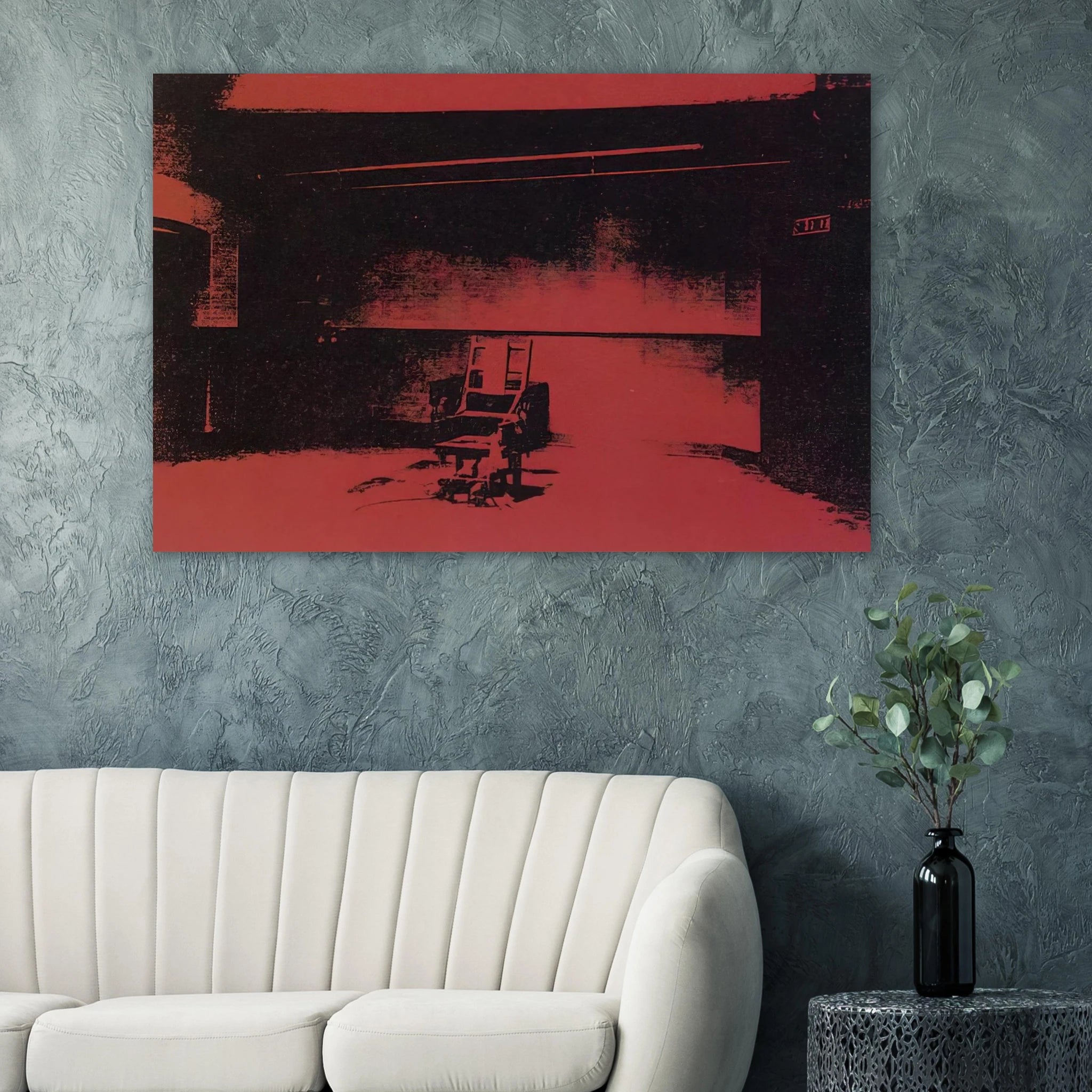 Early electric chair Poster | Andy Warhol Poster | Andy Warhol Prints