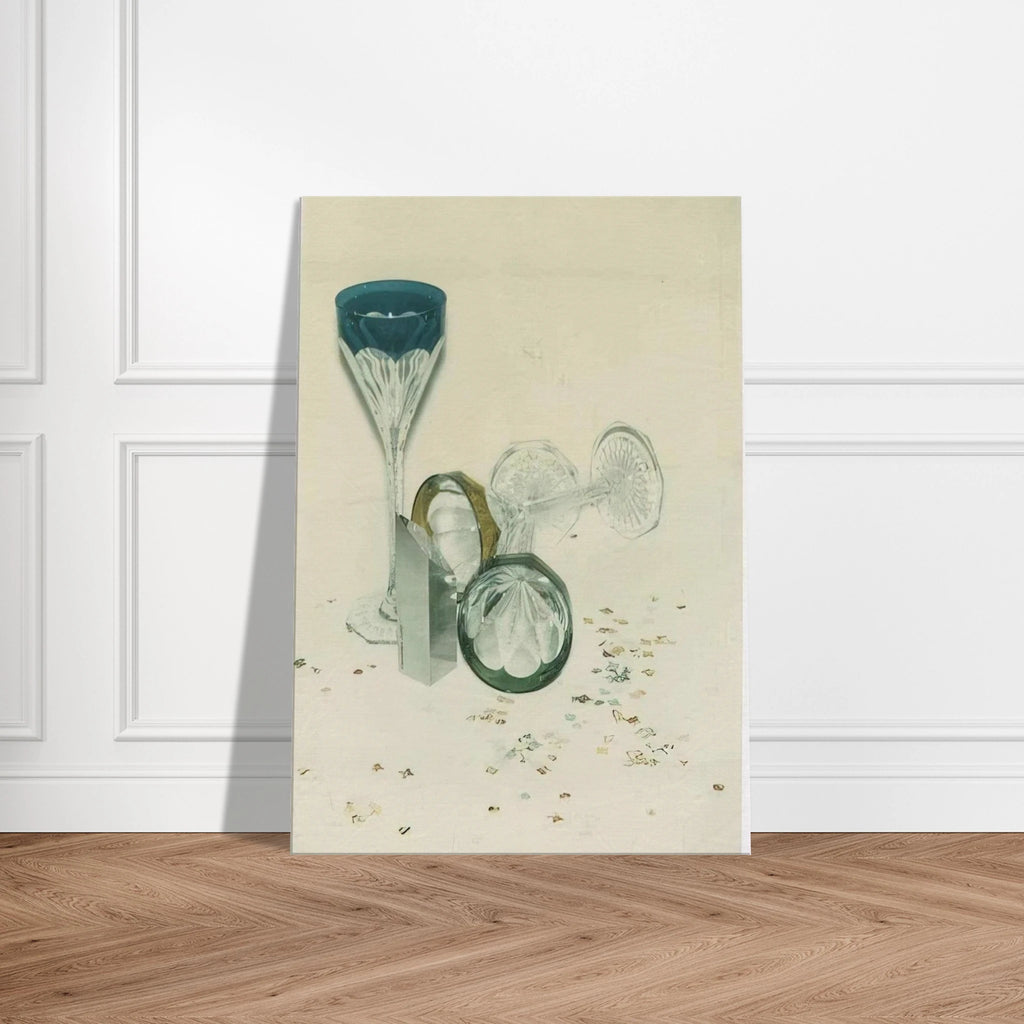 Committee 2000 Champagne Glasses Canvas | Andy Warhol Canvas | Andy Warhol Prints