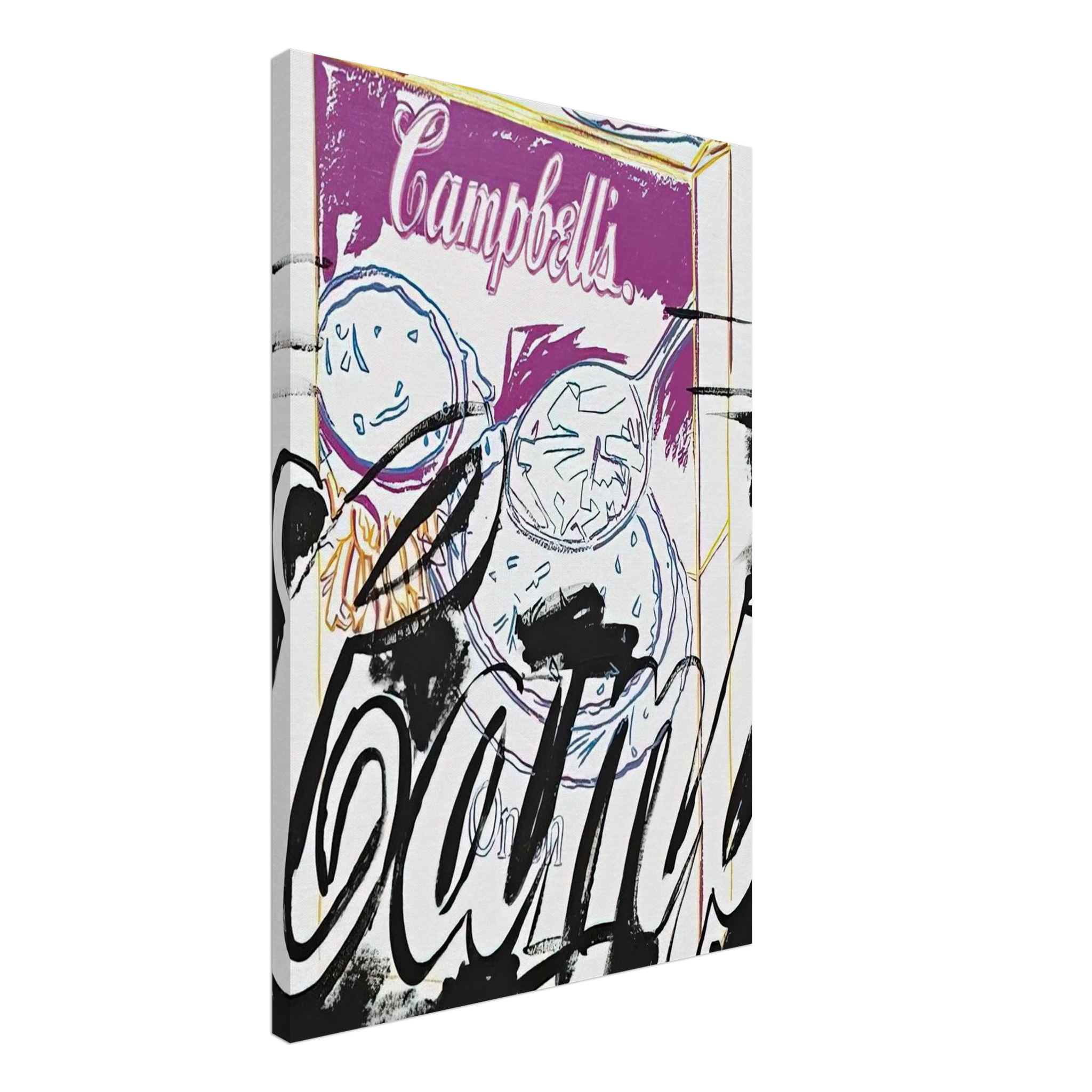 Campell's Onion Soup Box Canvas | Andy Warhol Canvas | Andy Warhol Prints