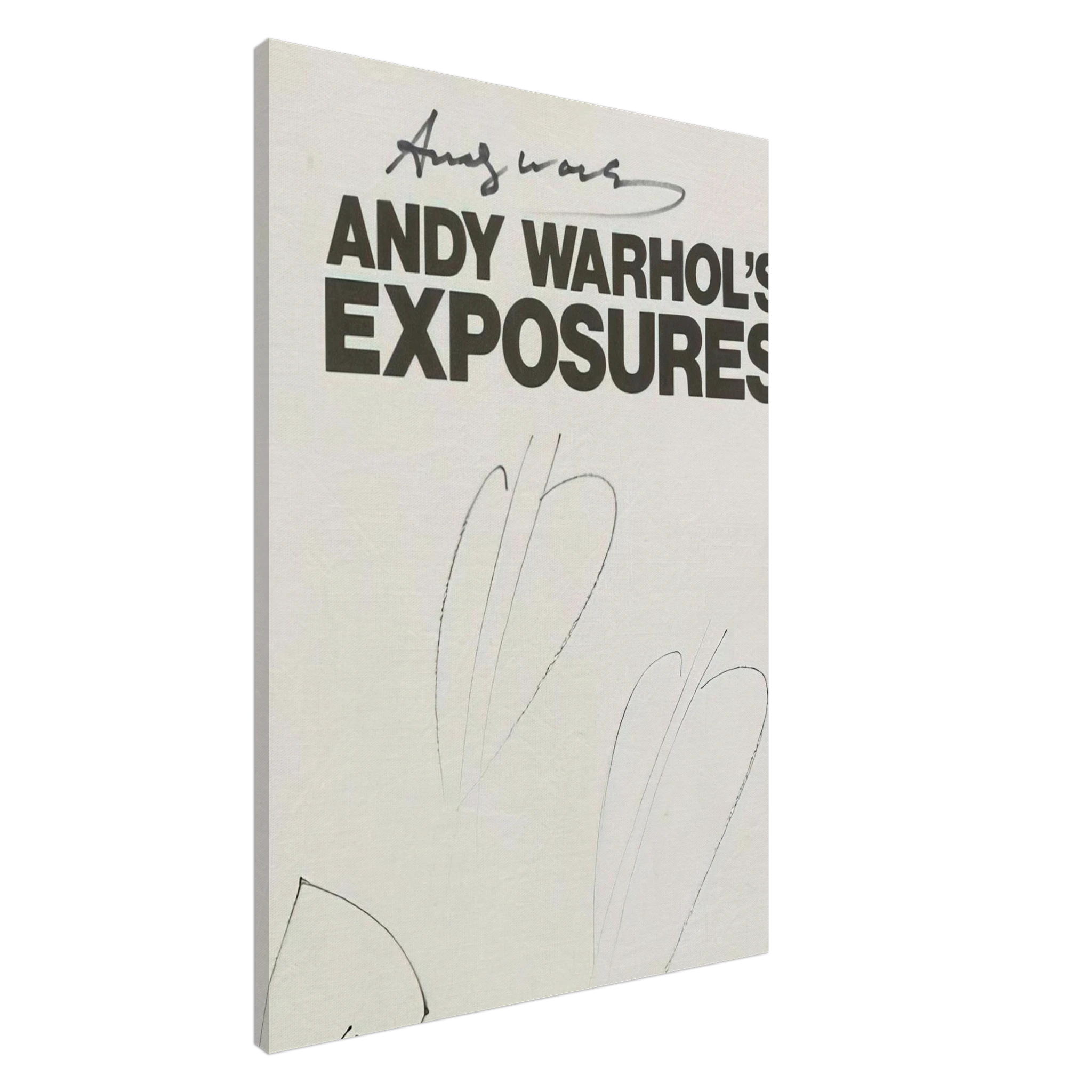 Butterfly Hearths  Andy Warhol's Exposures  Canvas | Andy Warhol Canvas | Andy Warhol Prints