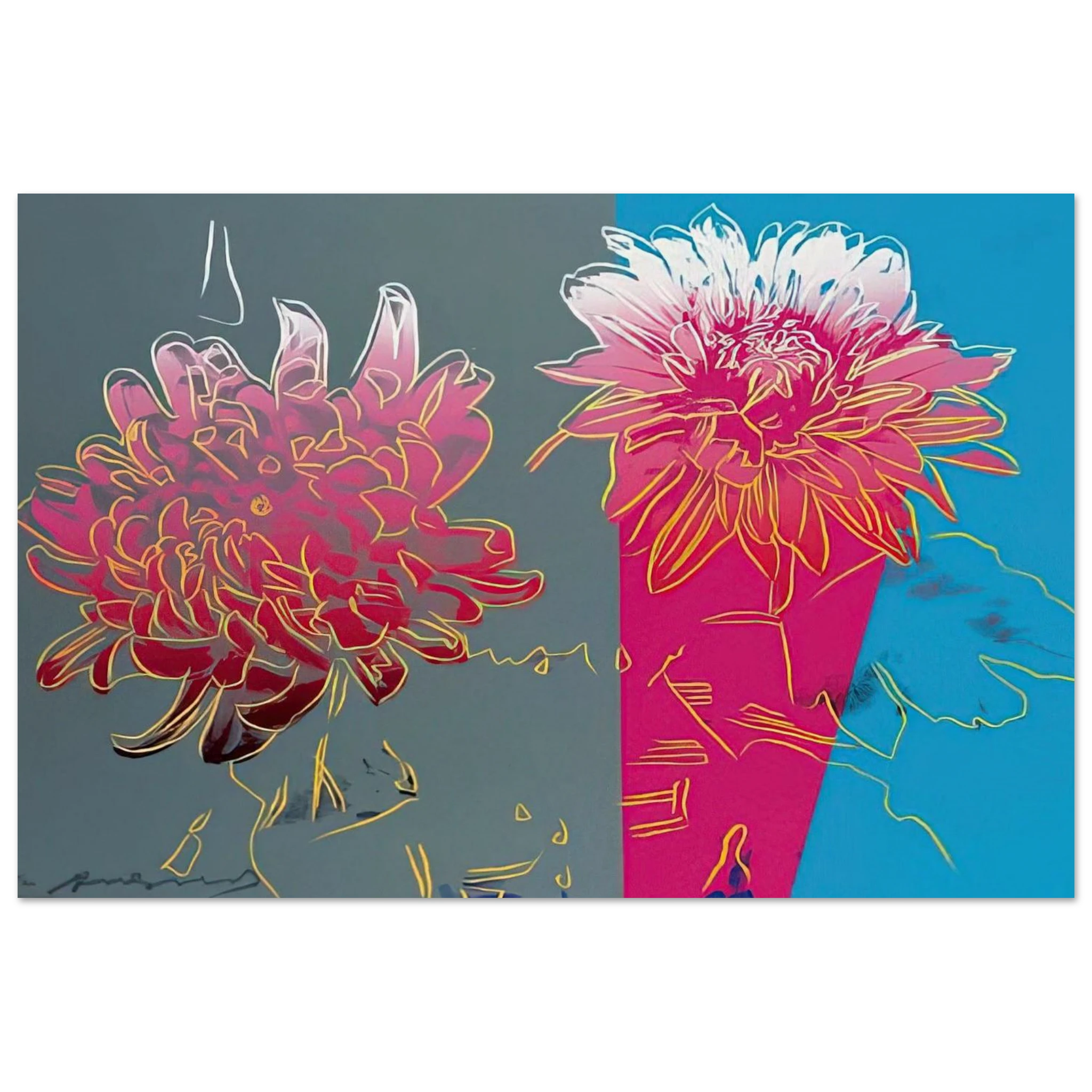 Kiku Poster | Andy Warhol Poster | Andy Warhol Prints