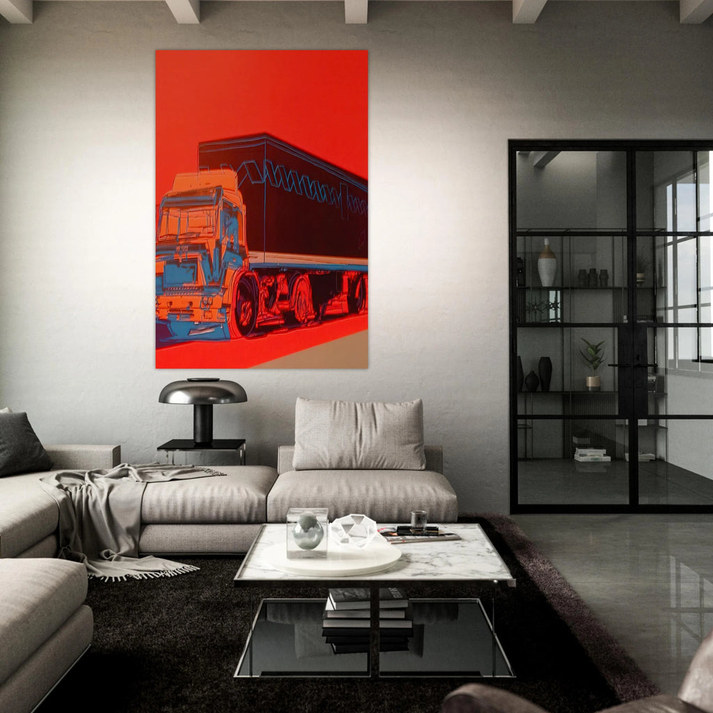 Truck Announcement Poster | Andy Warhol Poster | Andy Warhol Prints