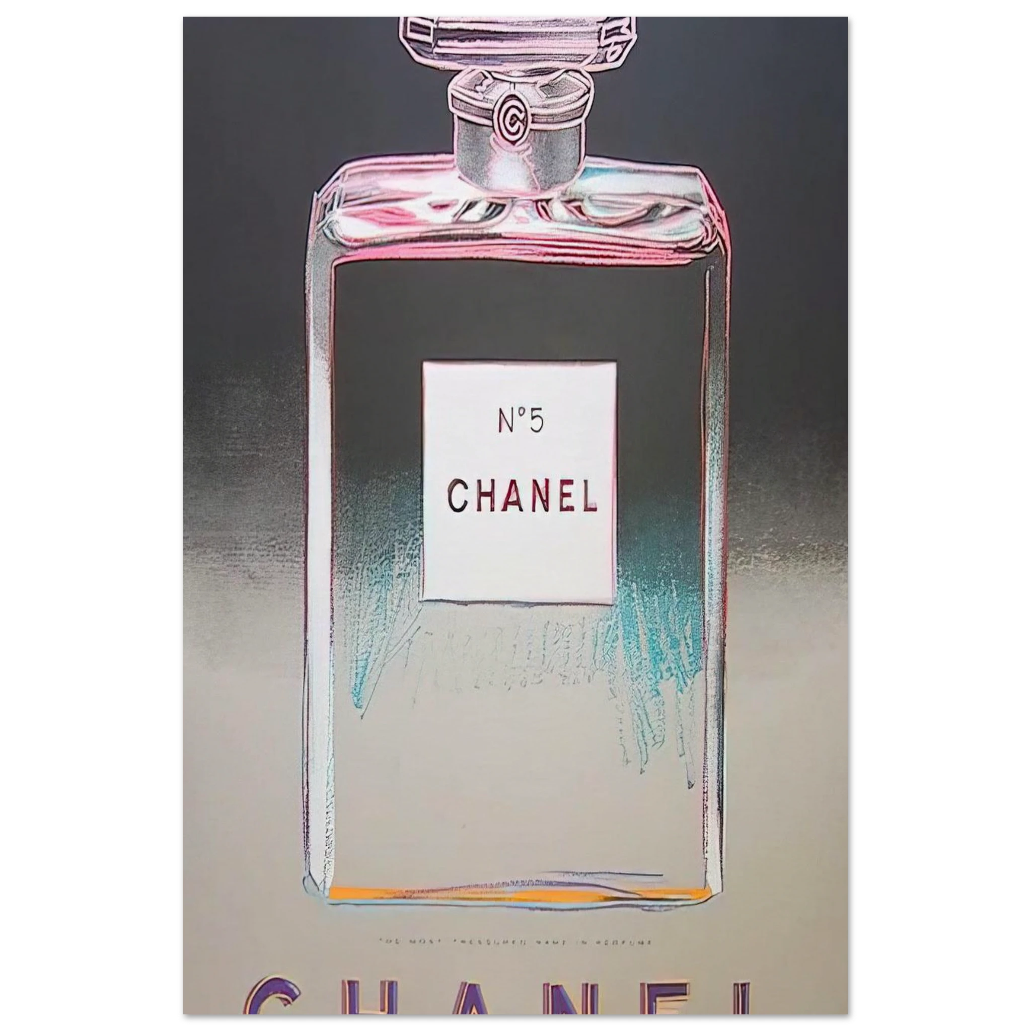 Chanel No. 5 Poster | Andy Warhol Poster | Andy Warhol Prints