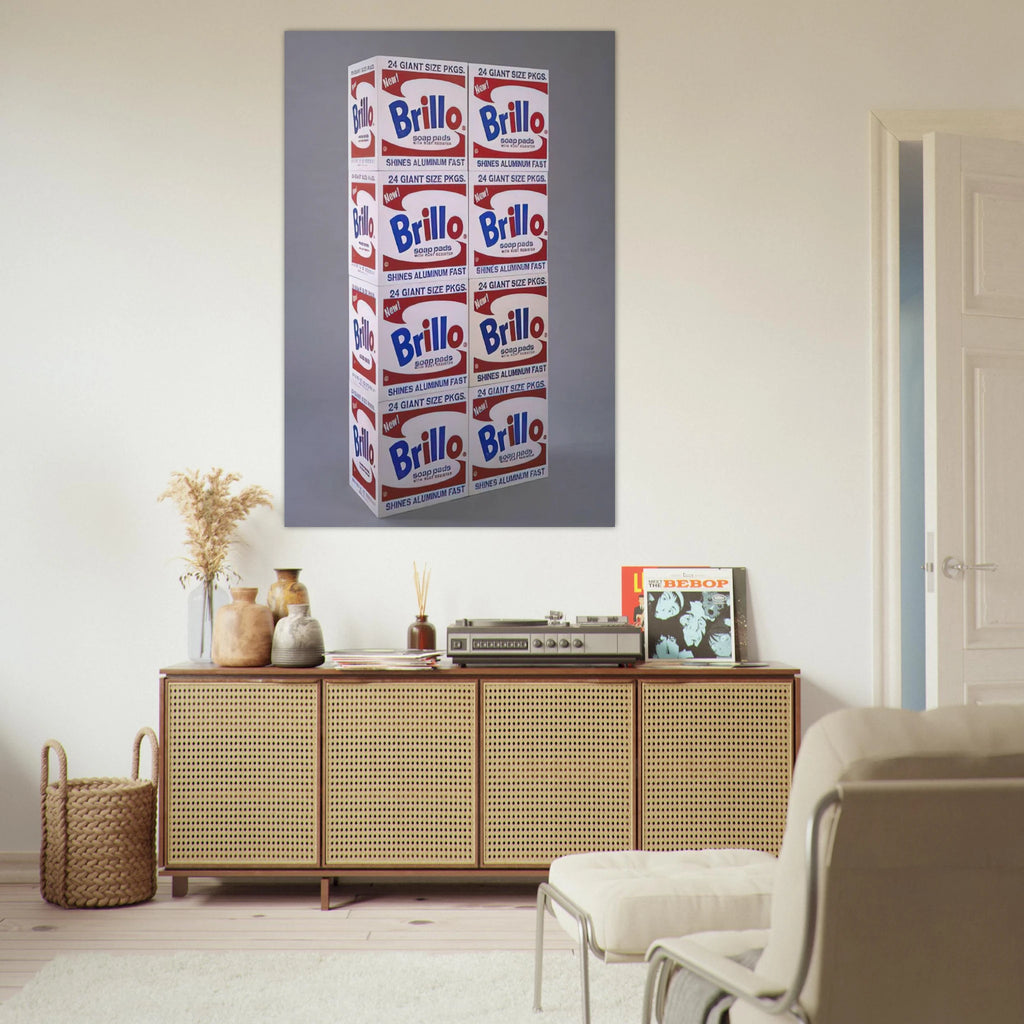 Brillo Soap Pads Boxes Poster | Andy Warhol Poster | Andy Warhol Prints