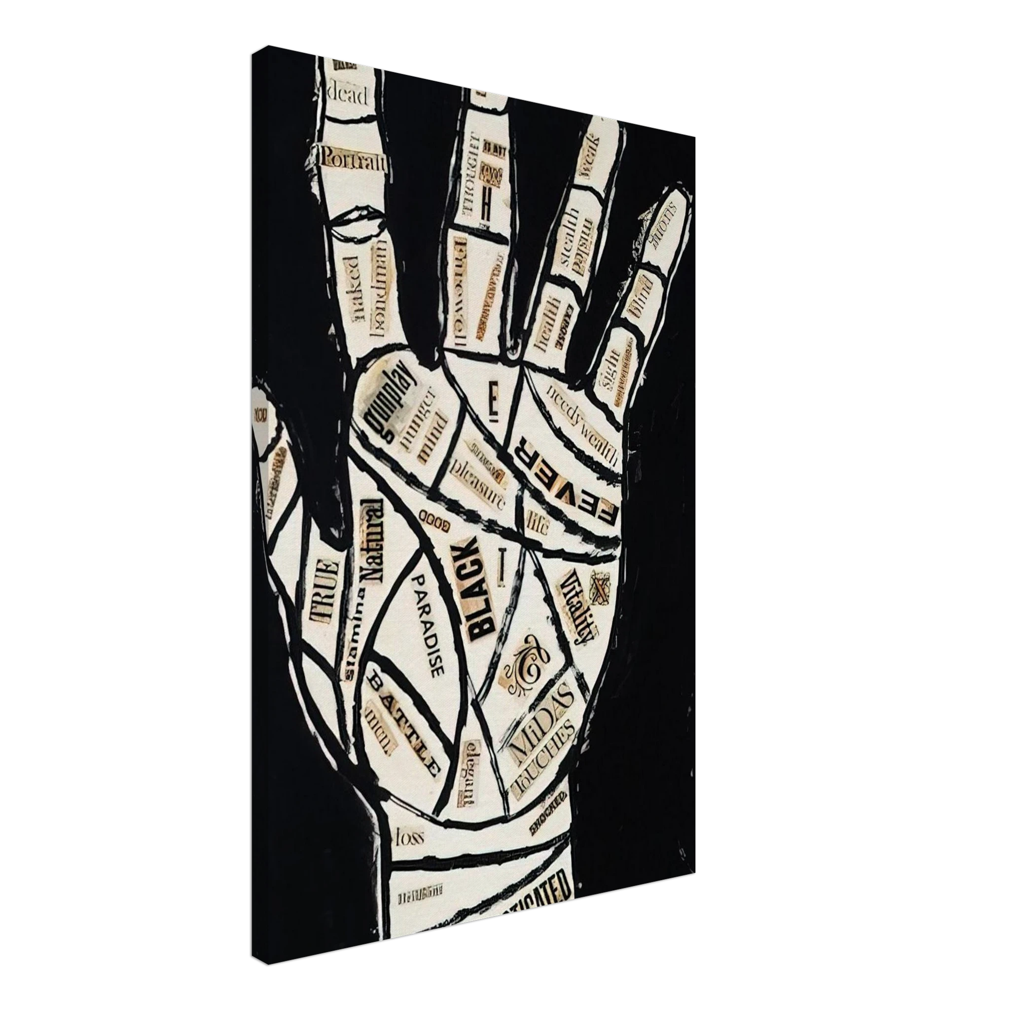 Hand Canvas | Andy Warhol Canvas | Andy Warhol Prints