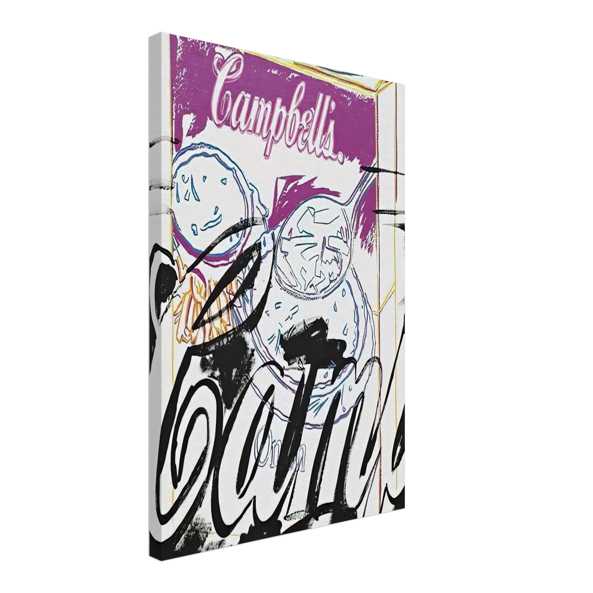Campell's Onion Soup Box Canvas | Andy Warhol Canvas | Andy Warhol Prints