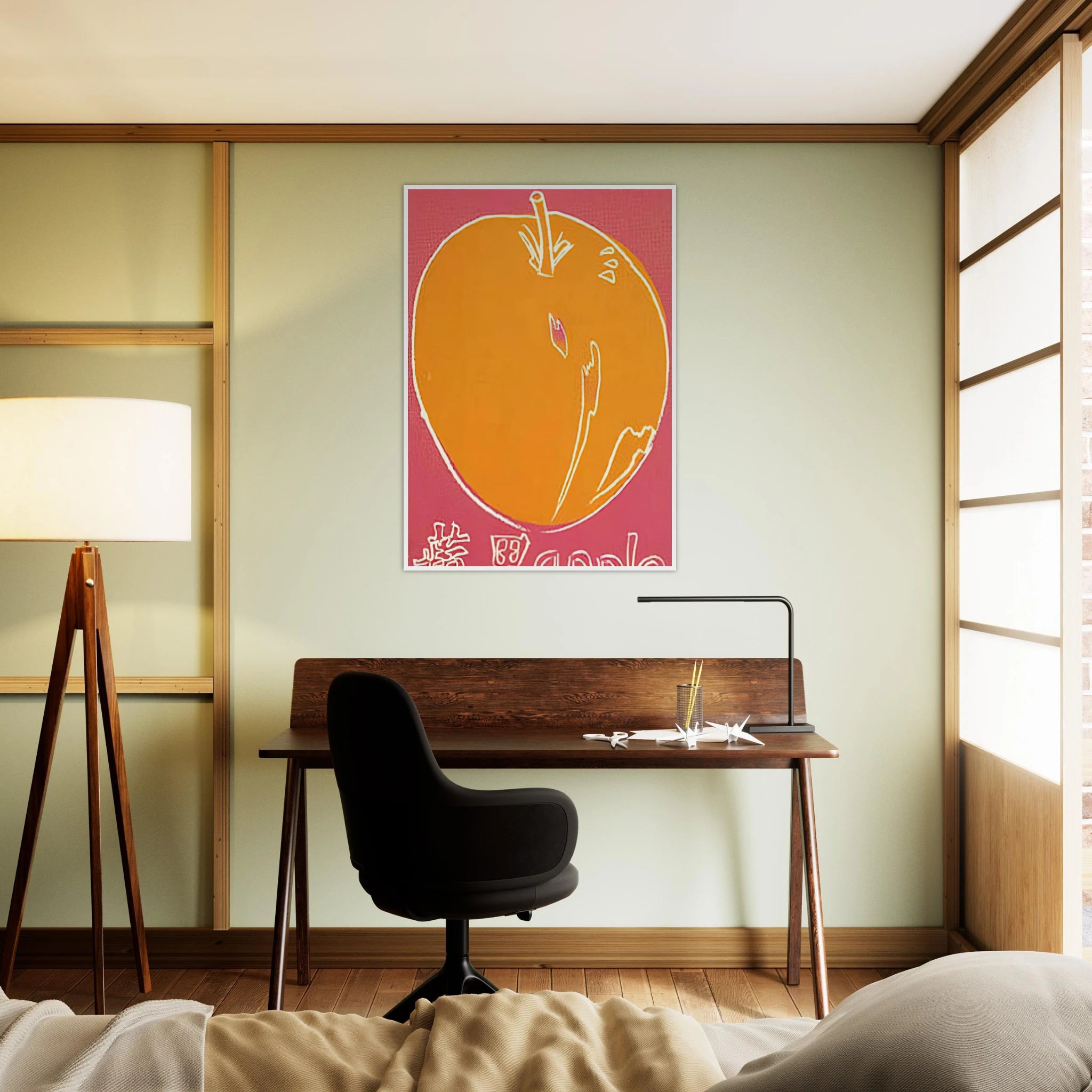Apple Framed Poster | Andy Warhol Framed Prints Wall Art | Andy Warhol Prints