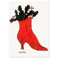 Untitled  red Boot Wit Holly  Poster | Andy Warhol Poster | Andy Warhol Prints