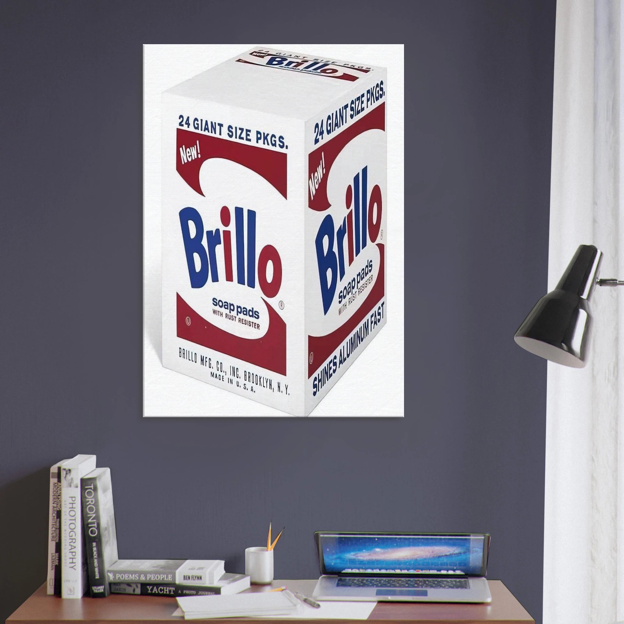 Brillo Soap Pads Canvas | Andy Warhol Canvas | Andy Warhol Prints