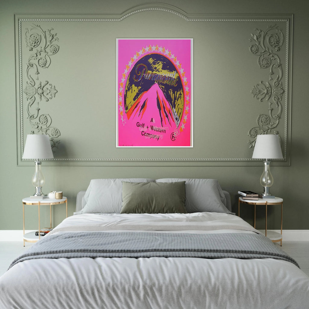 Paramount Framed Poster | Andy Warhol Framed Prints Wall Art | Andy Warhol Prints