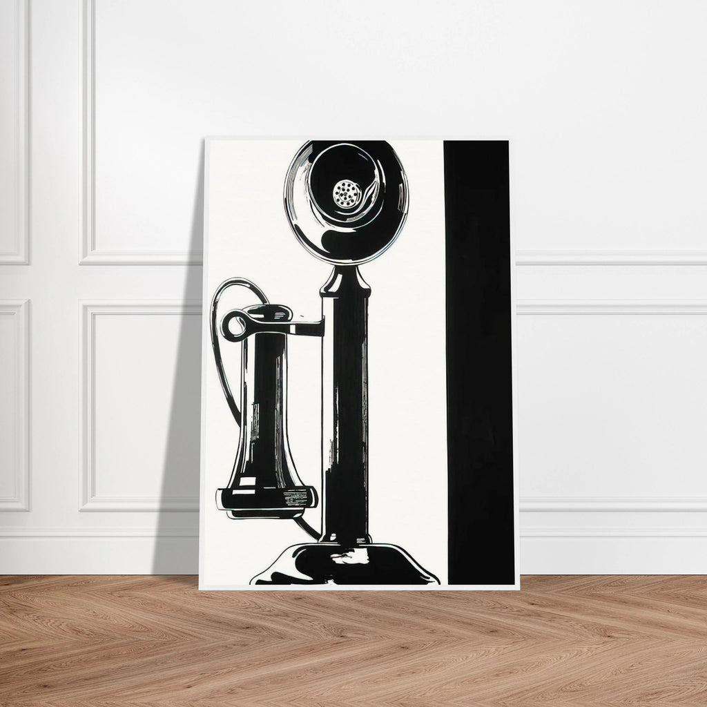 Telephone Framed Poster | Andy Warhol Framed Prints Wall Art | Andy Warhol Prints