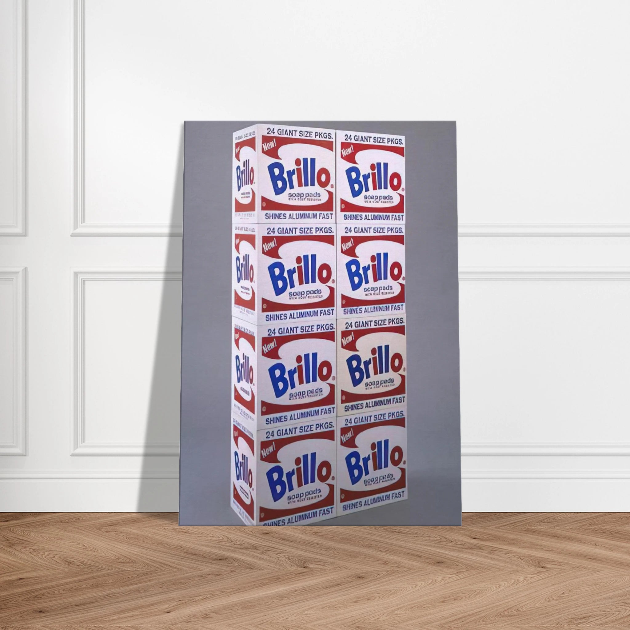 Brillo Soap Pads Boxes Canvas | Andy Warhol Canvas | Andy Warhol Prints