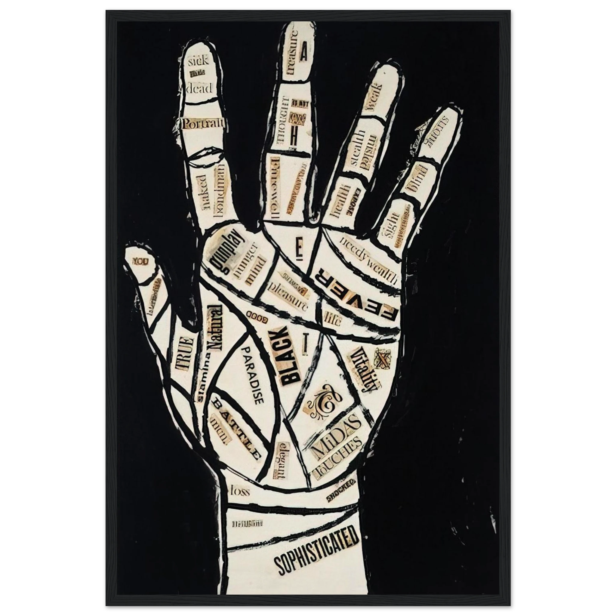 Hand Framed Poster | Andy Warhol Framed Prints Wall Art | Andy Warhol Prints