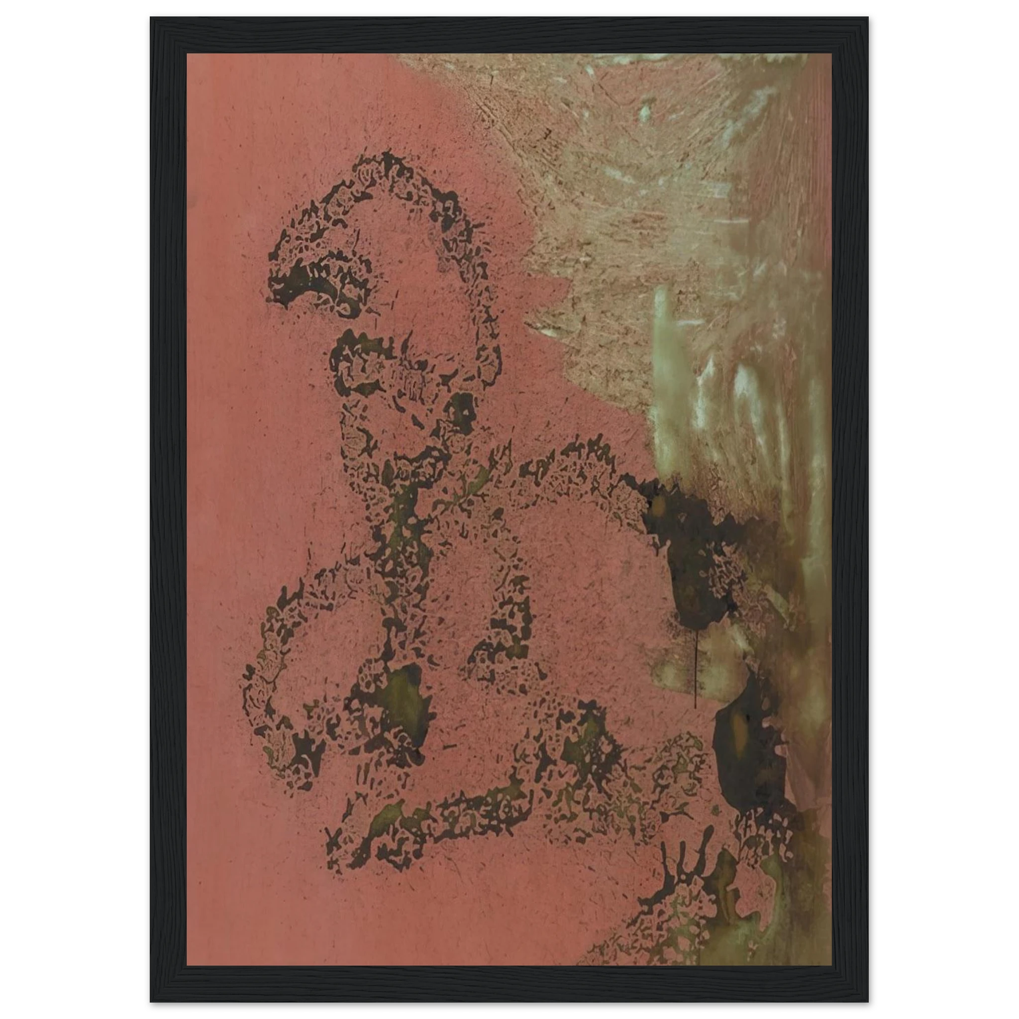 Oxidation Painting Framed Poster | Andy Warhol Framed Prints Wall Art | Andy Warhol Prints