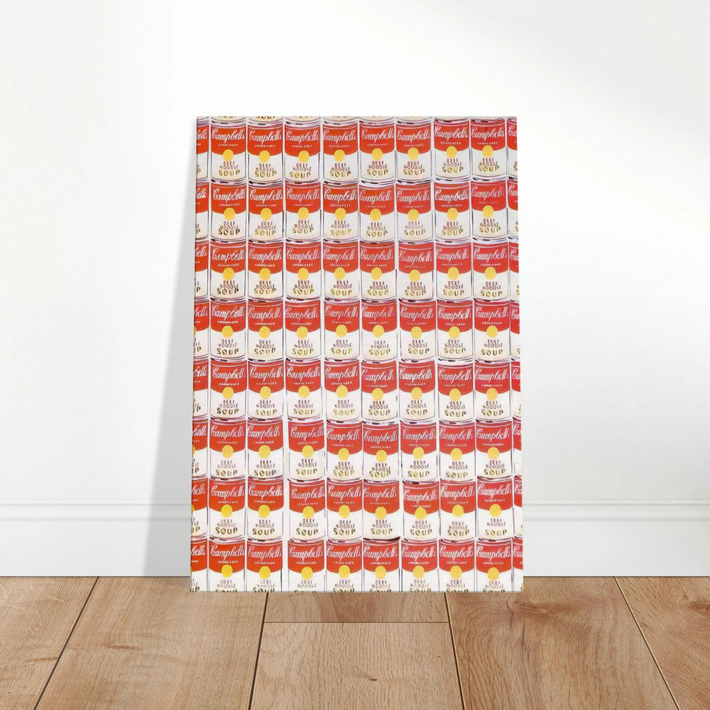 100 Cans Canvas | Andy Warhol Canvas | Andy Warhol Prints
