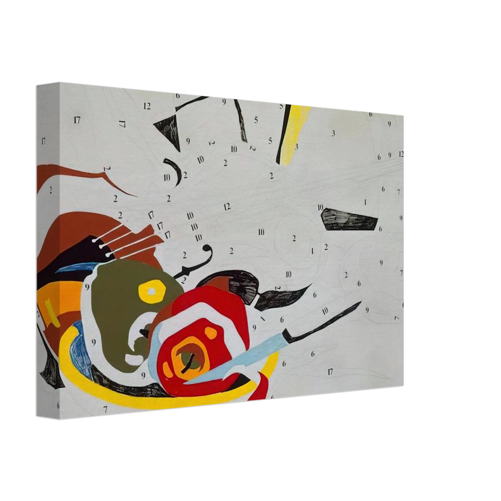 Do It Yourself  Violin  Canvas | Andy Warhol Canvas | Andy Warhol Prints