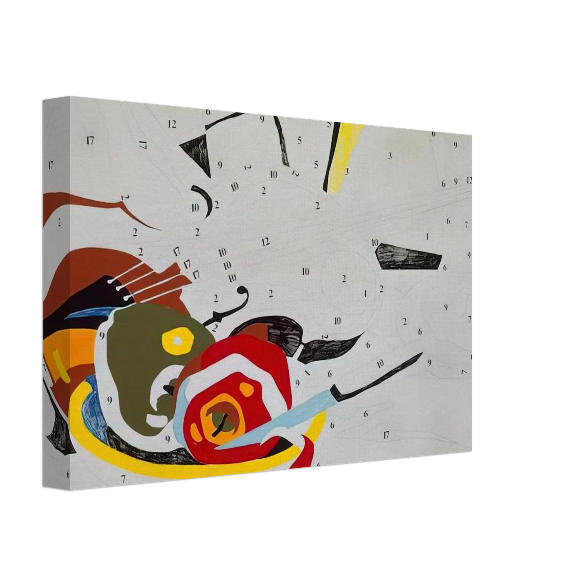 Do It Yourself  Violin  Canvas | Andy Warhol Canvas | Andy Warhol Prints