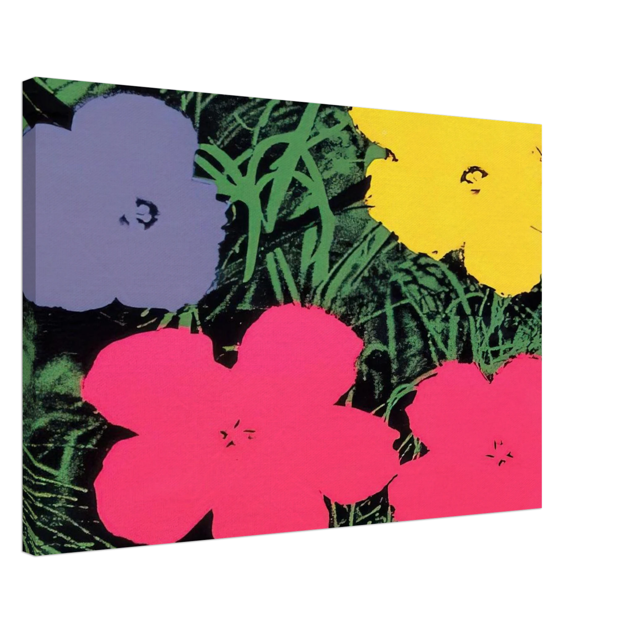 Flowers Canvas | Andy Warhol Canvas | Andy Warhol Prints