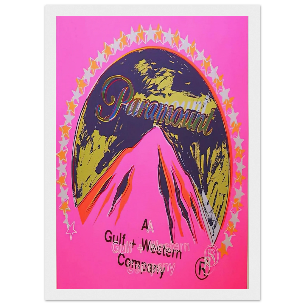 Paramount Framed Poster | Andy Warhol Framed Prints Wall Art | Andy Warhol Prints