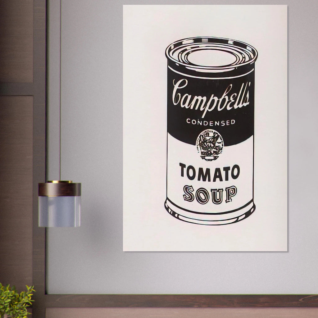 Campbell's Soup Can  Tomato -Retrospective Series Poster | Andy Warhol Poster | Andy Warhol Prints