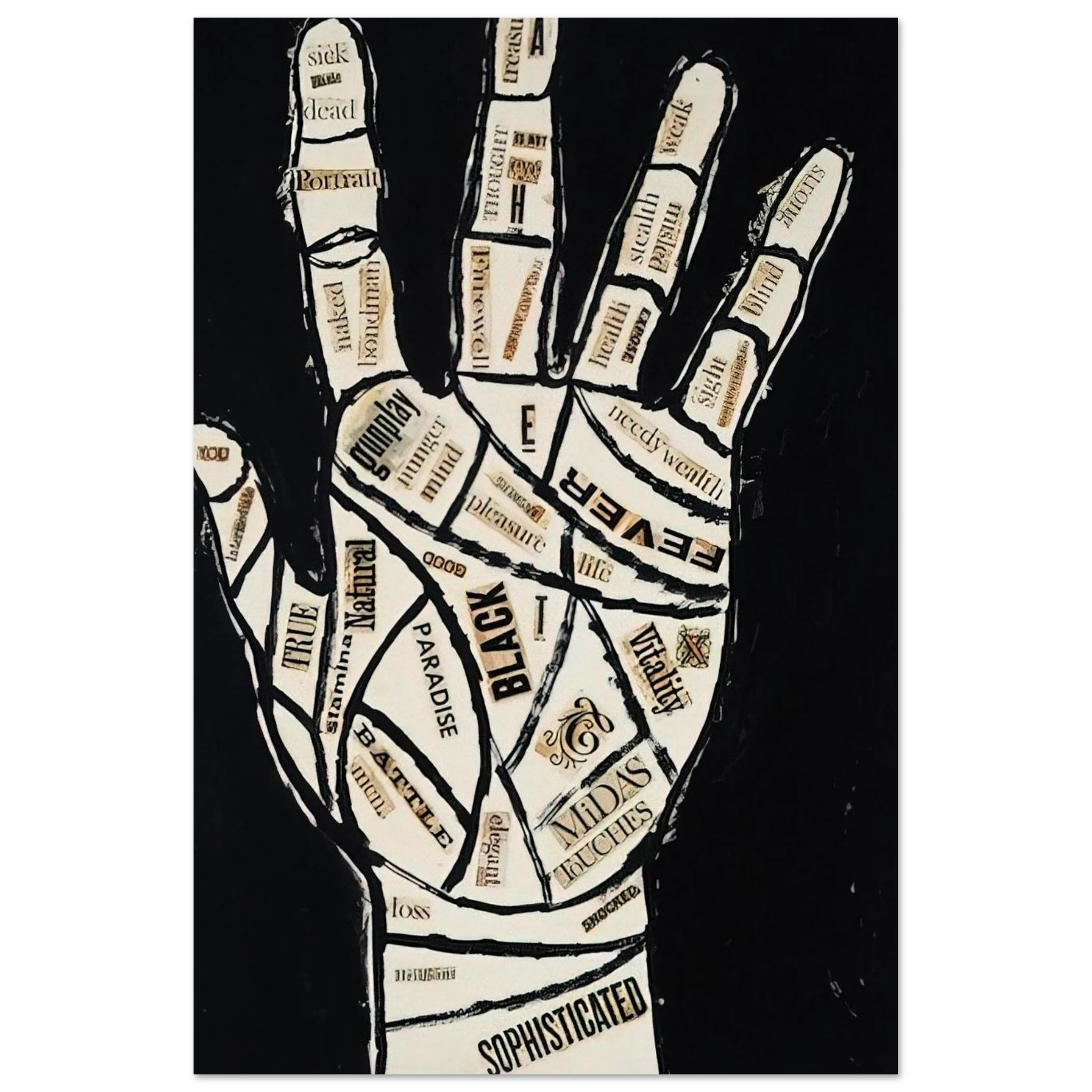 Hand Poster | Andy Warhol Poster | Andy Warhol Prints