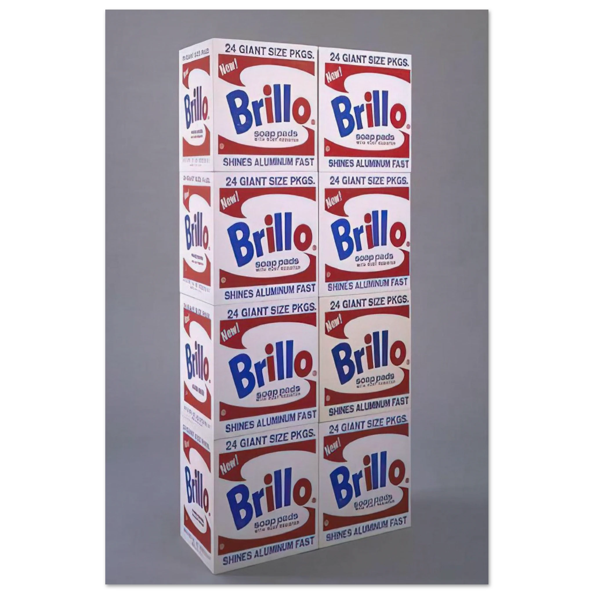 Brillo Soap Pads Boxes Poster | Andy Warhol Poster | Andy Warhol Prints