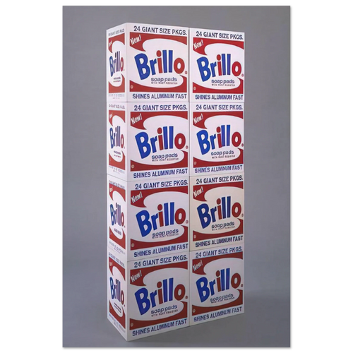 Brillo Soap Pads Boxes Poster | Andy Warhol Poster | Andy Warhol Prints