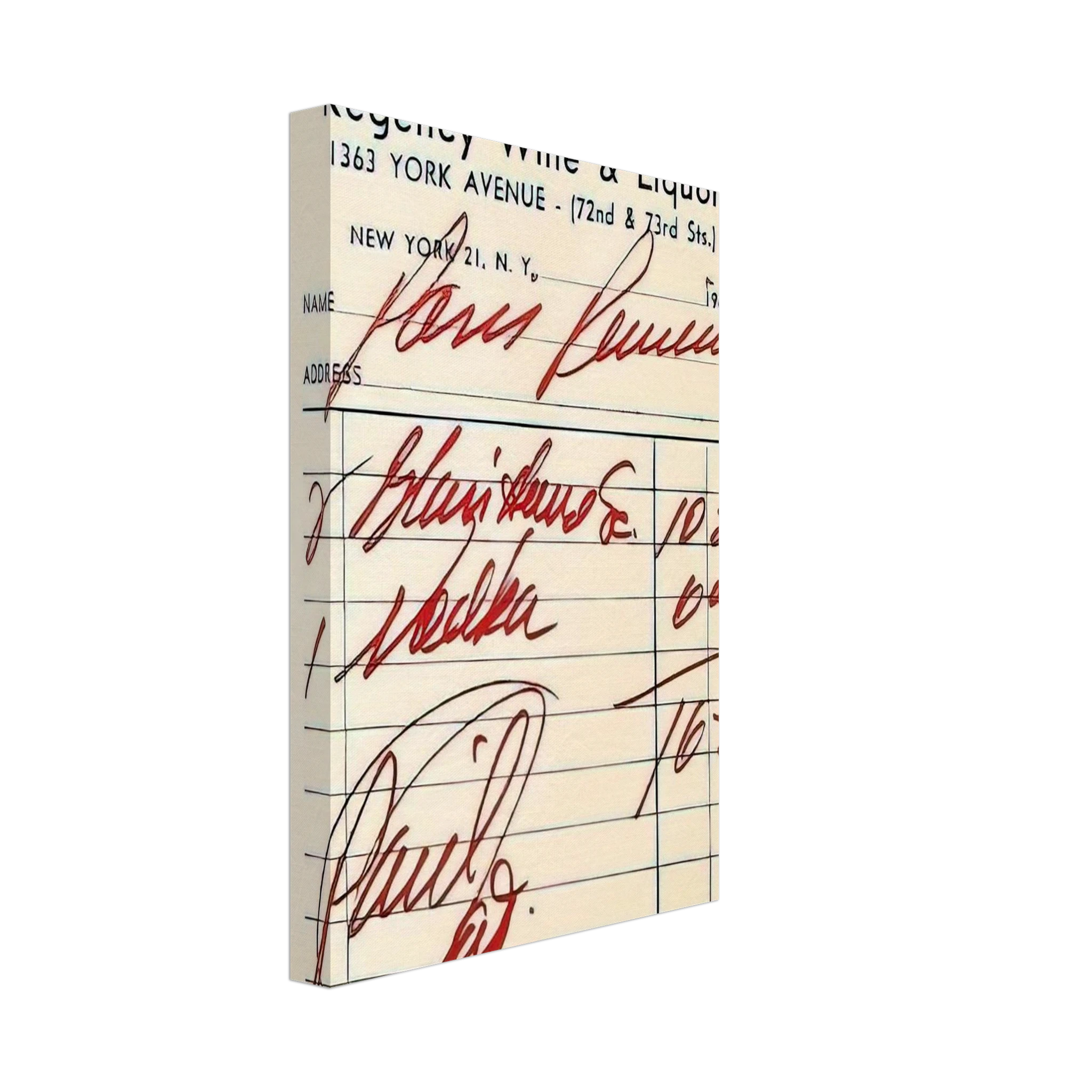 Paris Review Poster Canvas | Andy Warhol Canvas | Andy Warhol Prints