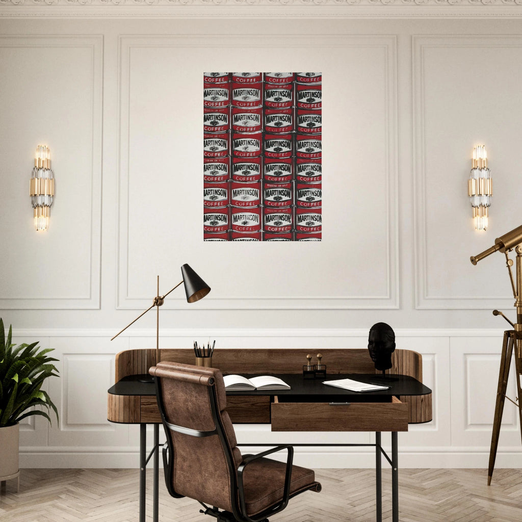 Martinson Coffee Canvas | Andy Warhol Canvas | Andy Warhol Prints