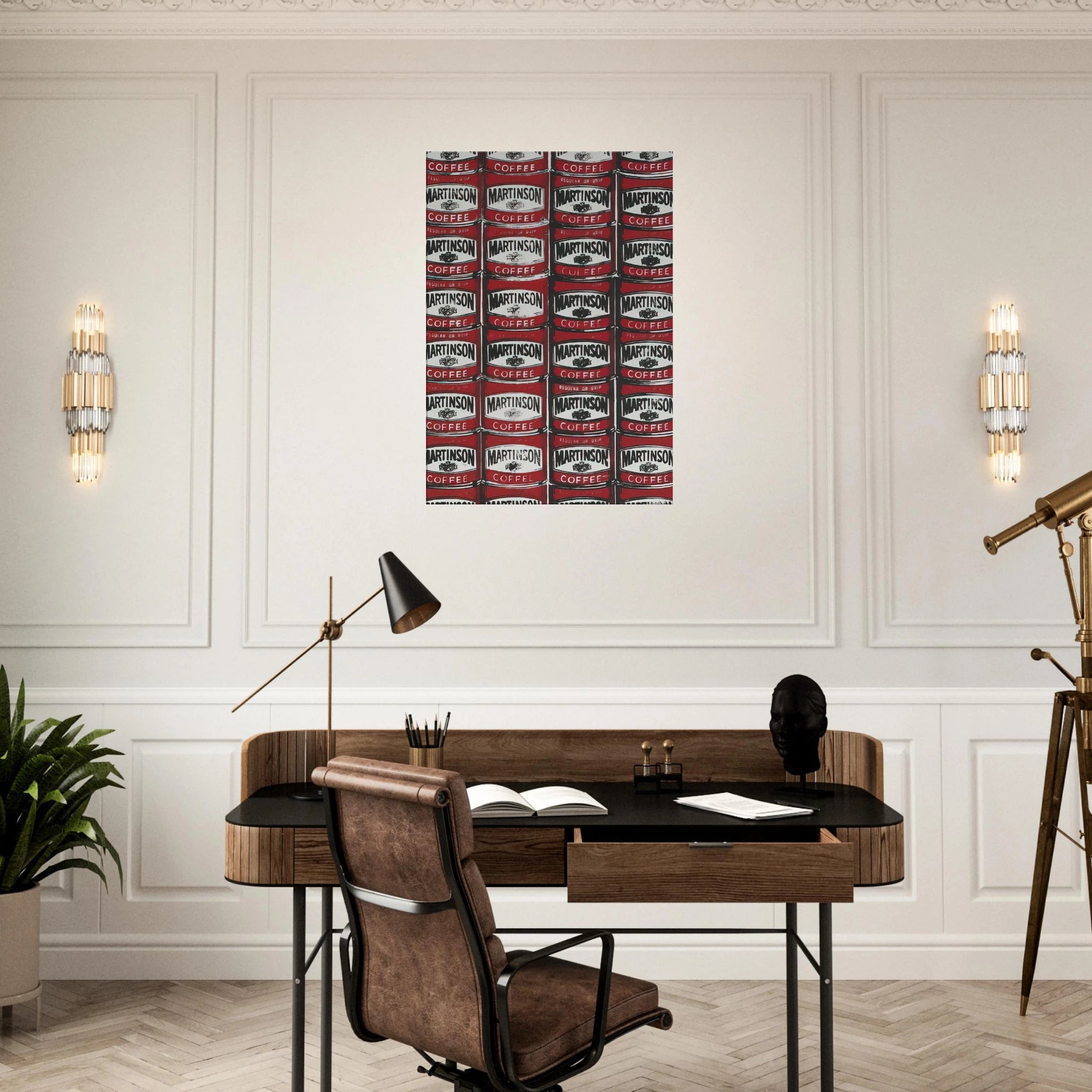 Martinson Coffee Canvas | Andy Warhol Canvas | Andy Warhol Prints