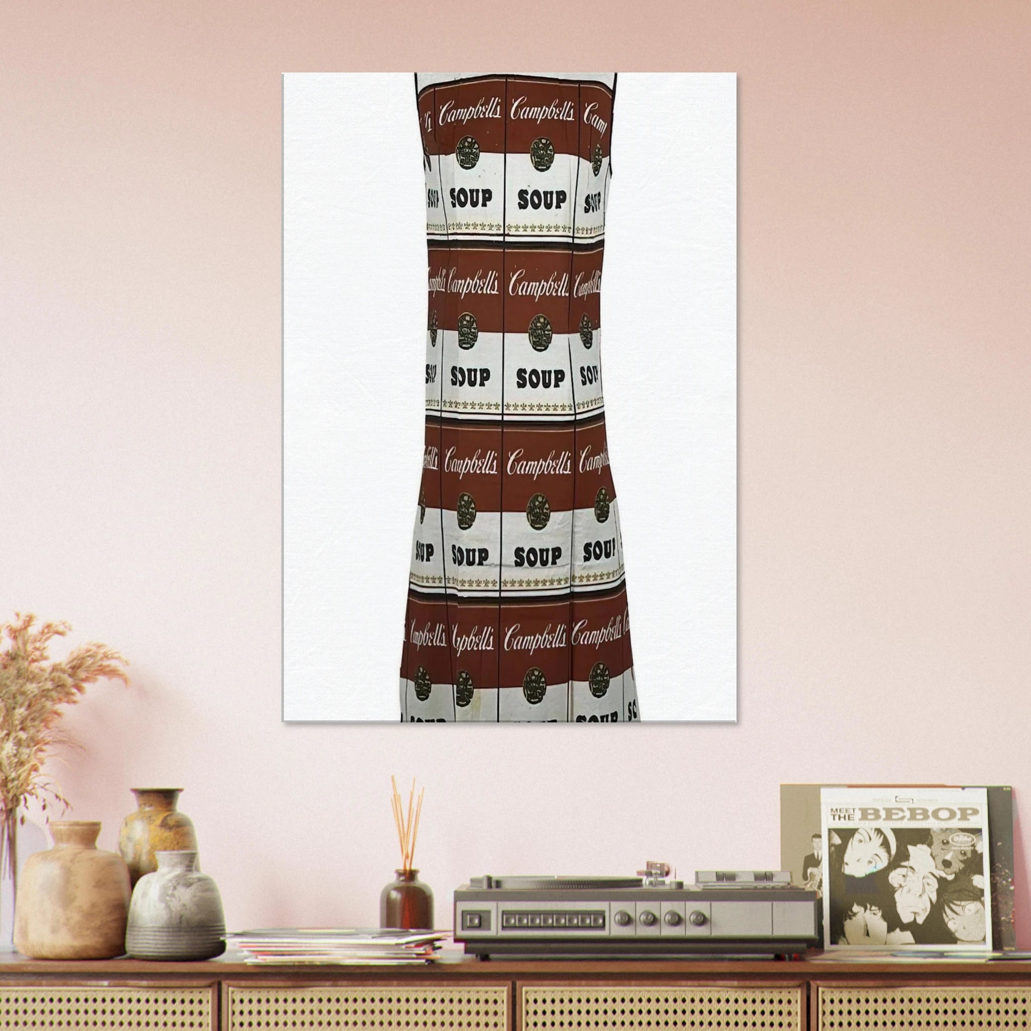 The Souper Dress Canvas | Andy Warhol Canvas | Andy Warhol Prints