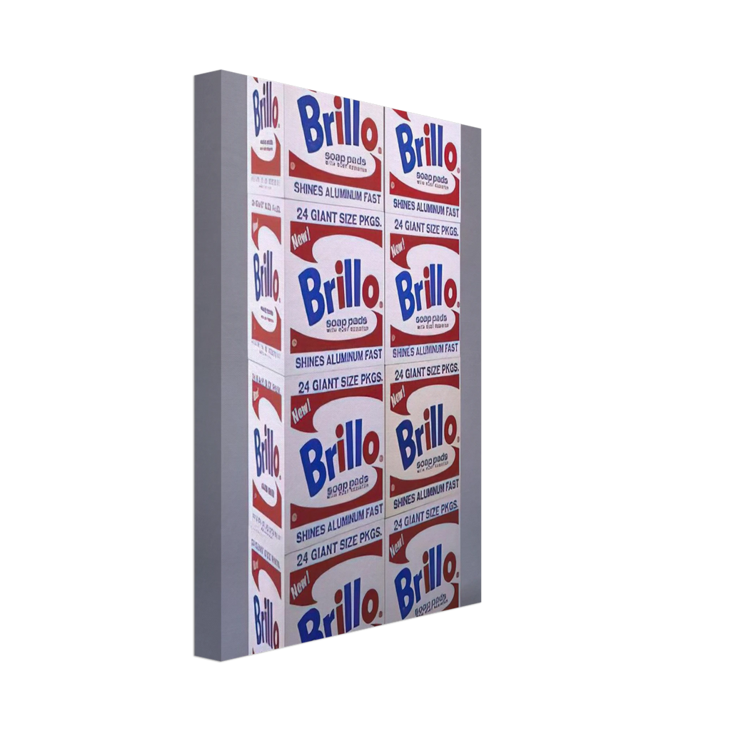 Brillo Soap Pads Boxes Canvas | Andy Warhol Canvas | Andy Warhol Prints