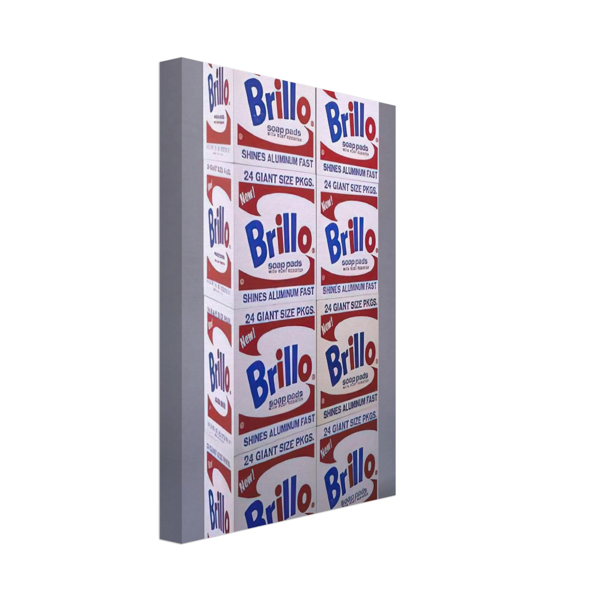 Brillo Soap Pads Boxes Canvas | Andy Warhol Canvas | Andy Warhol Prints