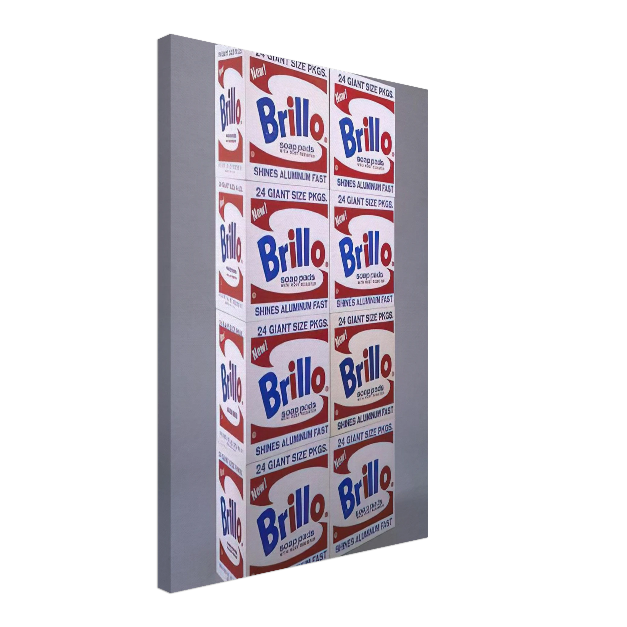 Brillo Soap Pads Boxes Canvas | Andy Warhol Canvas | Andy Warhol Prints