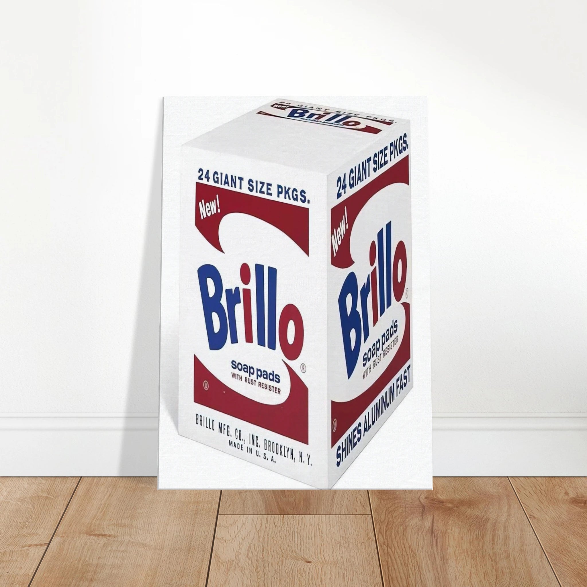 Brillo Soap Pads Canvas | Andy Warhol Canvas | Andy Warhol Prints